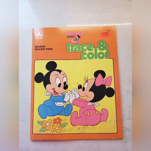 2 Vintage Disney Colouring/Dot Books: Looney Toones and Disney Babies - Picture 7 of 11